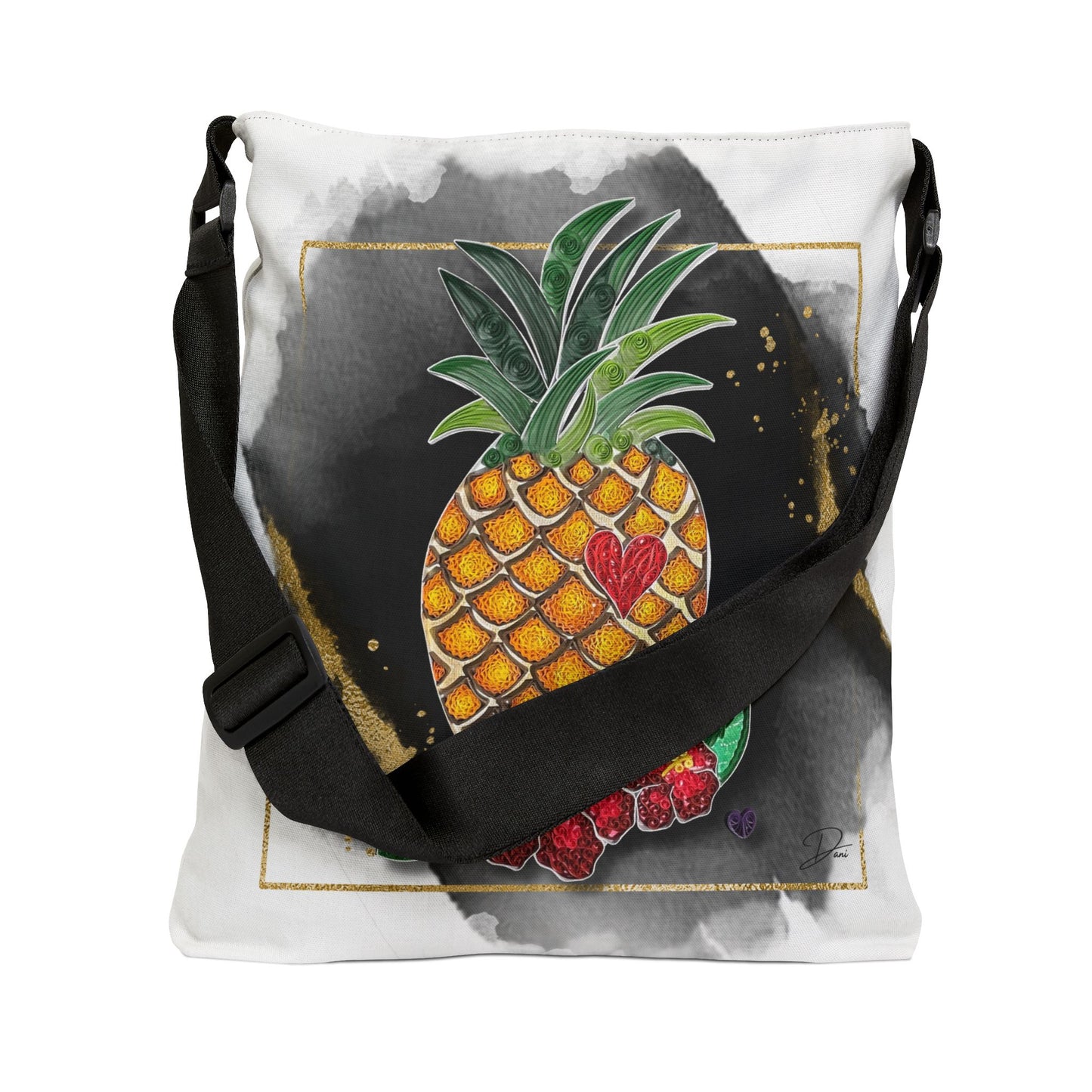 La Piña Adjustable Tote Bag (AOP)