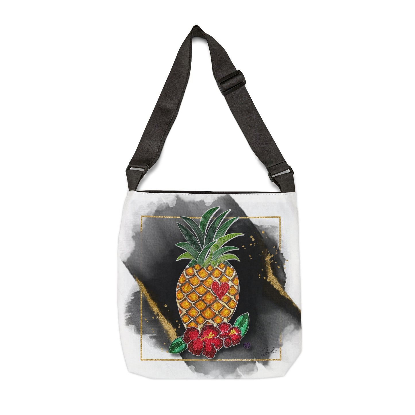 La Piña Adjustable Tote Bag (AOP)