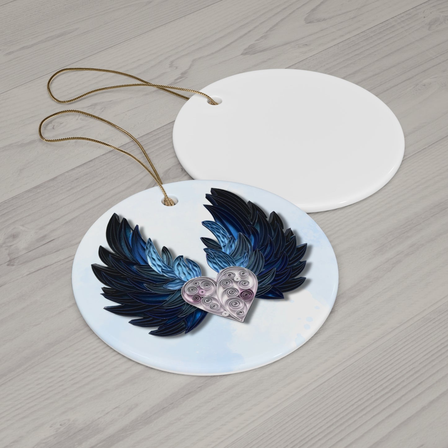 Alas De Dulce Ceramic Ornament