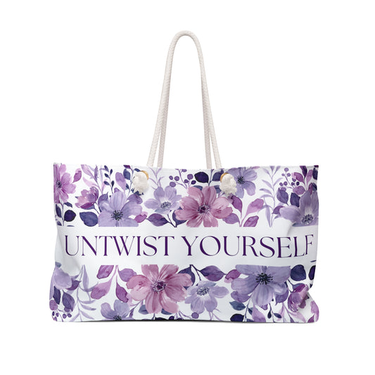 UnTwistYourself Weekender Bag