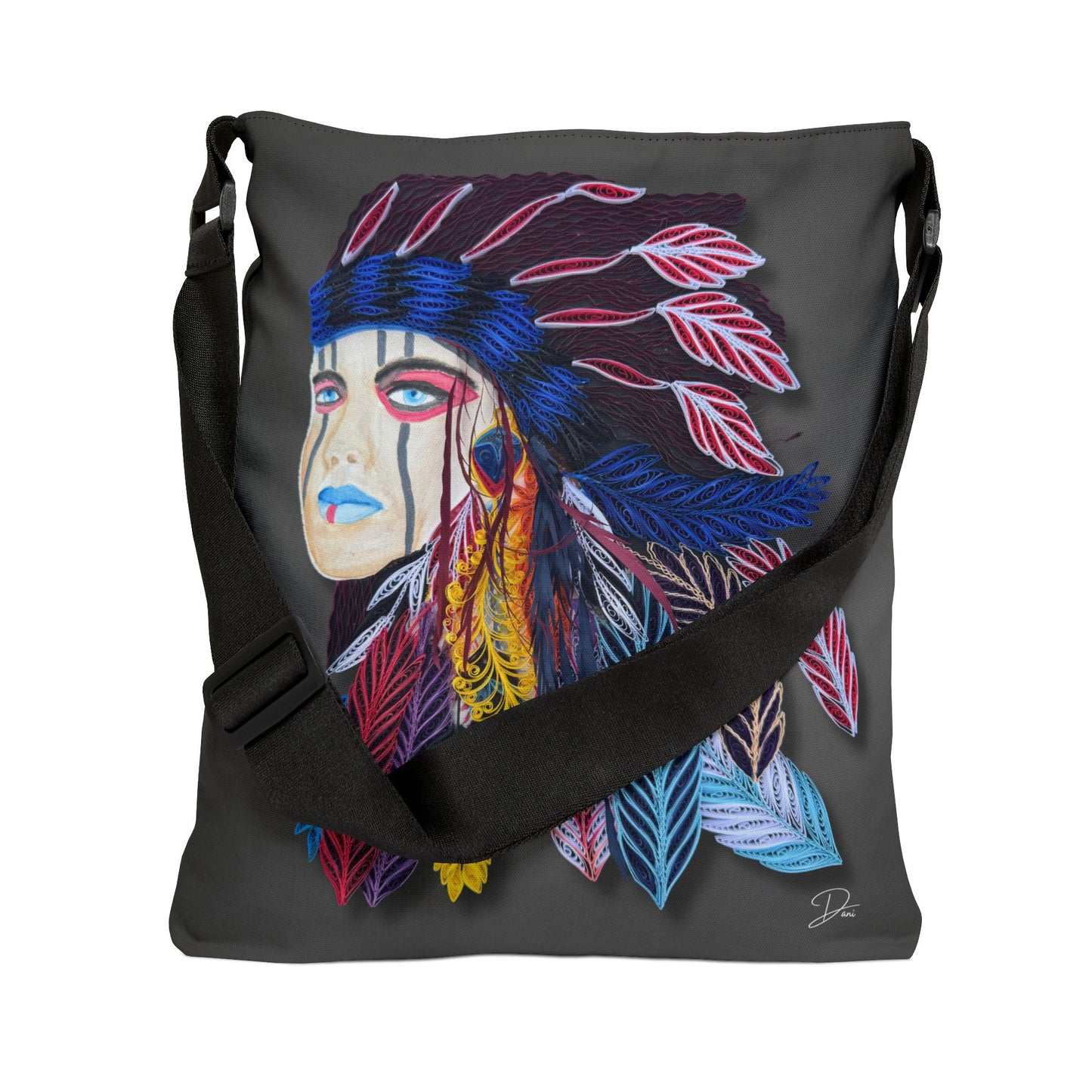 Warrior Survivor Adjustable Tote Bag