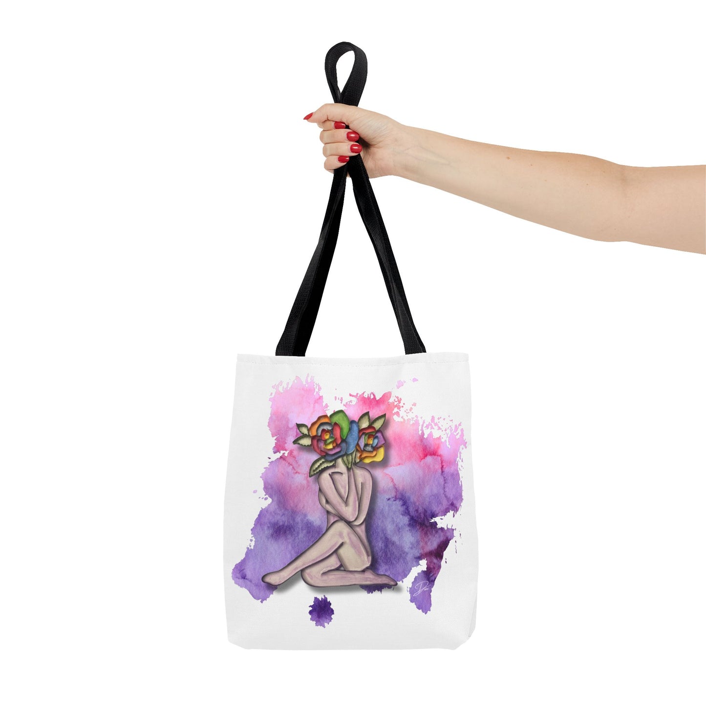 Splatter of Indigo Bloom Tote Bag