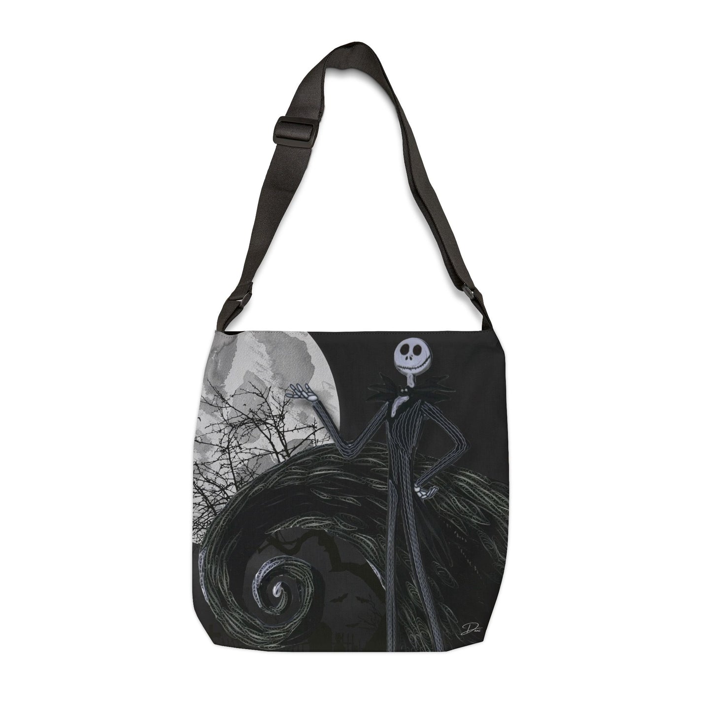 This is Halloween Adjustable Tote Bag