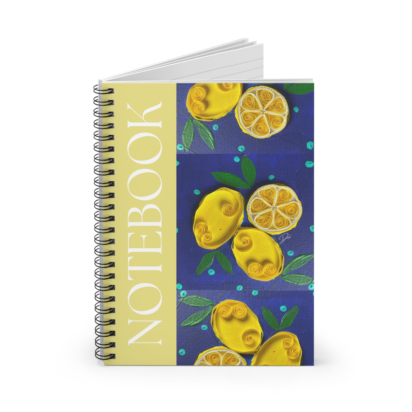 Life Gives You Lemons Spiral Notebook - Ruled Line