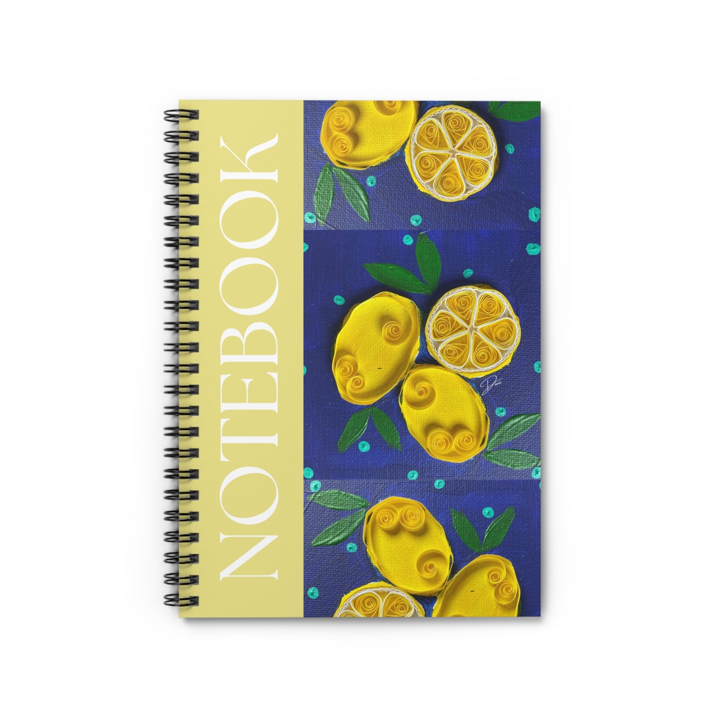 Life Gives You Lemons Spiral Notebook - Ruled Line