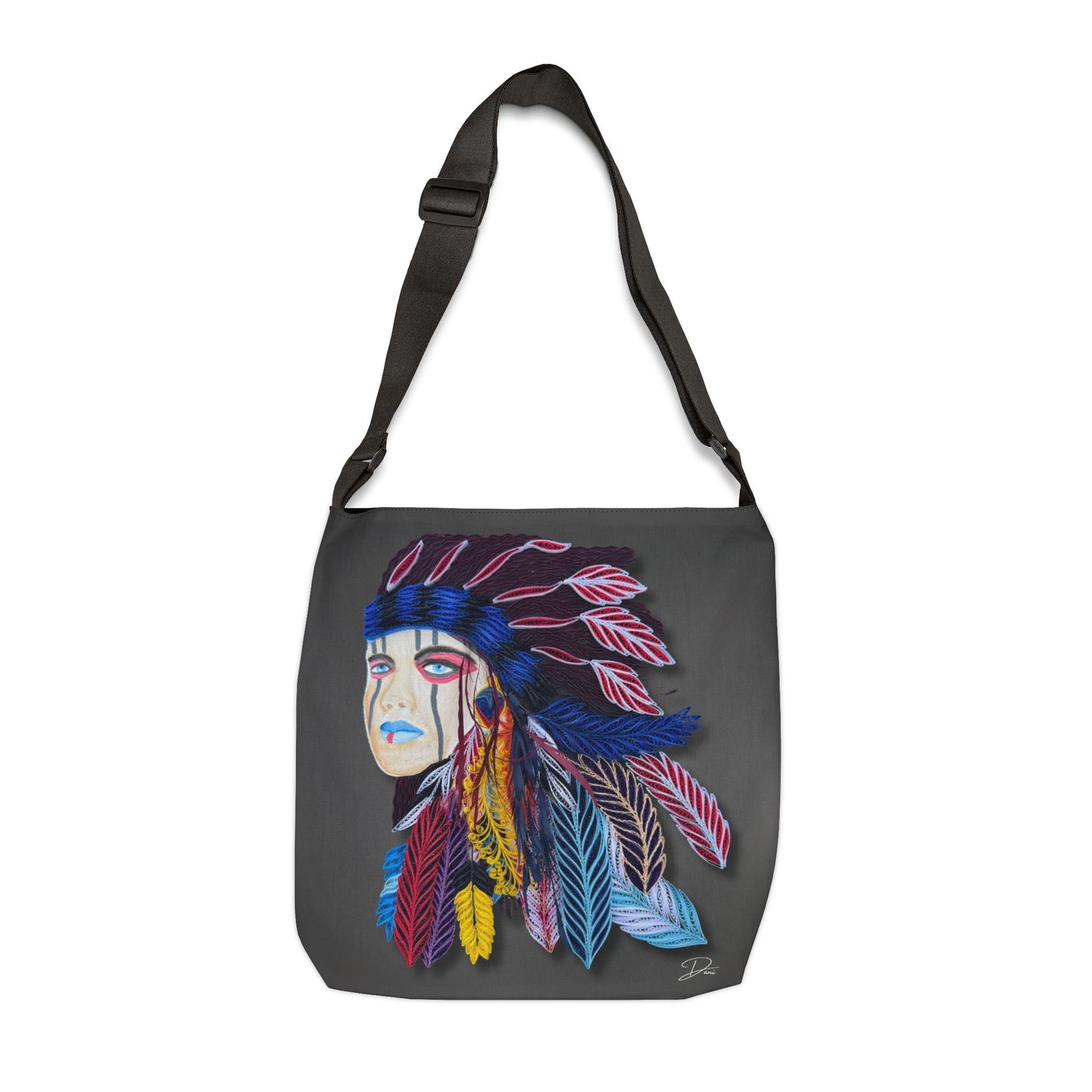 Warrior Survivor Adjustable Tote Bag