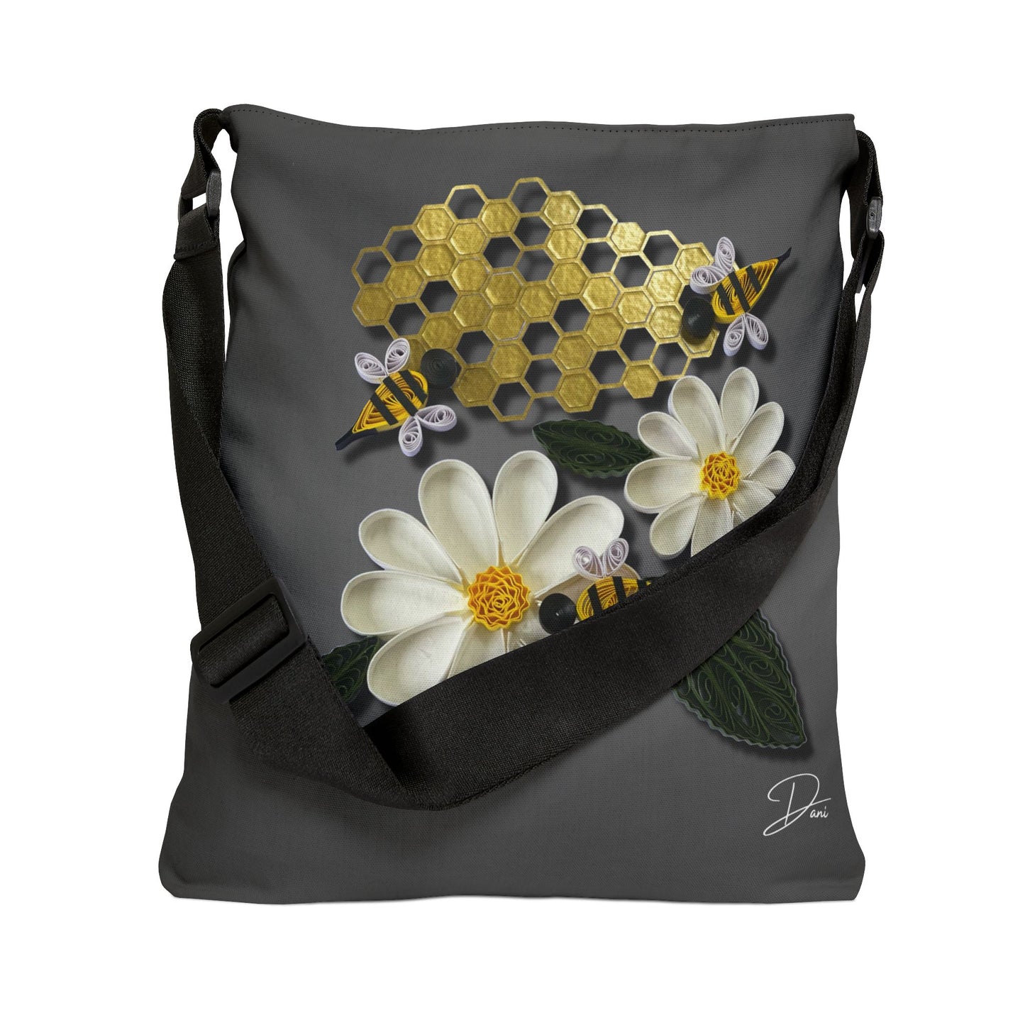 Sweet As Can Bee Adjustable Tote Bag