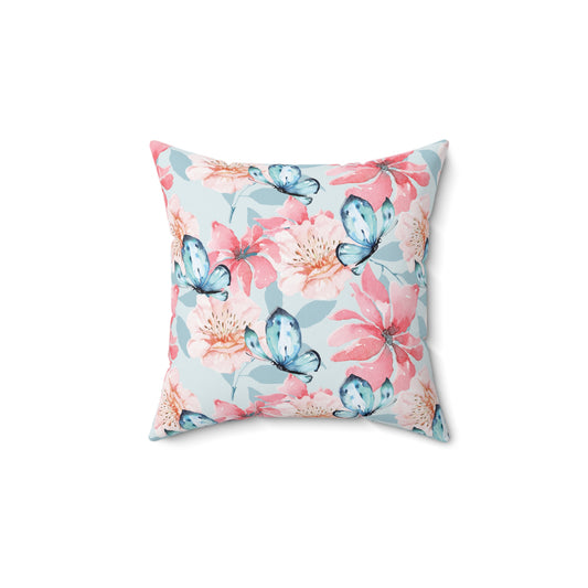 Summer'Fly Square Pillow