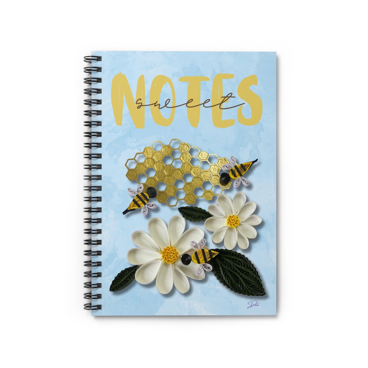 Sweet Notes Spiral Notebook - Ruled Line