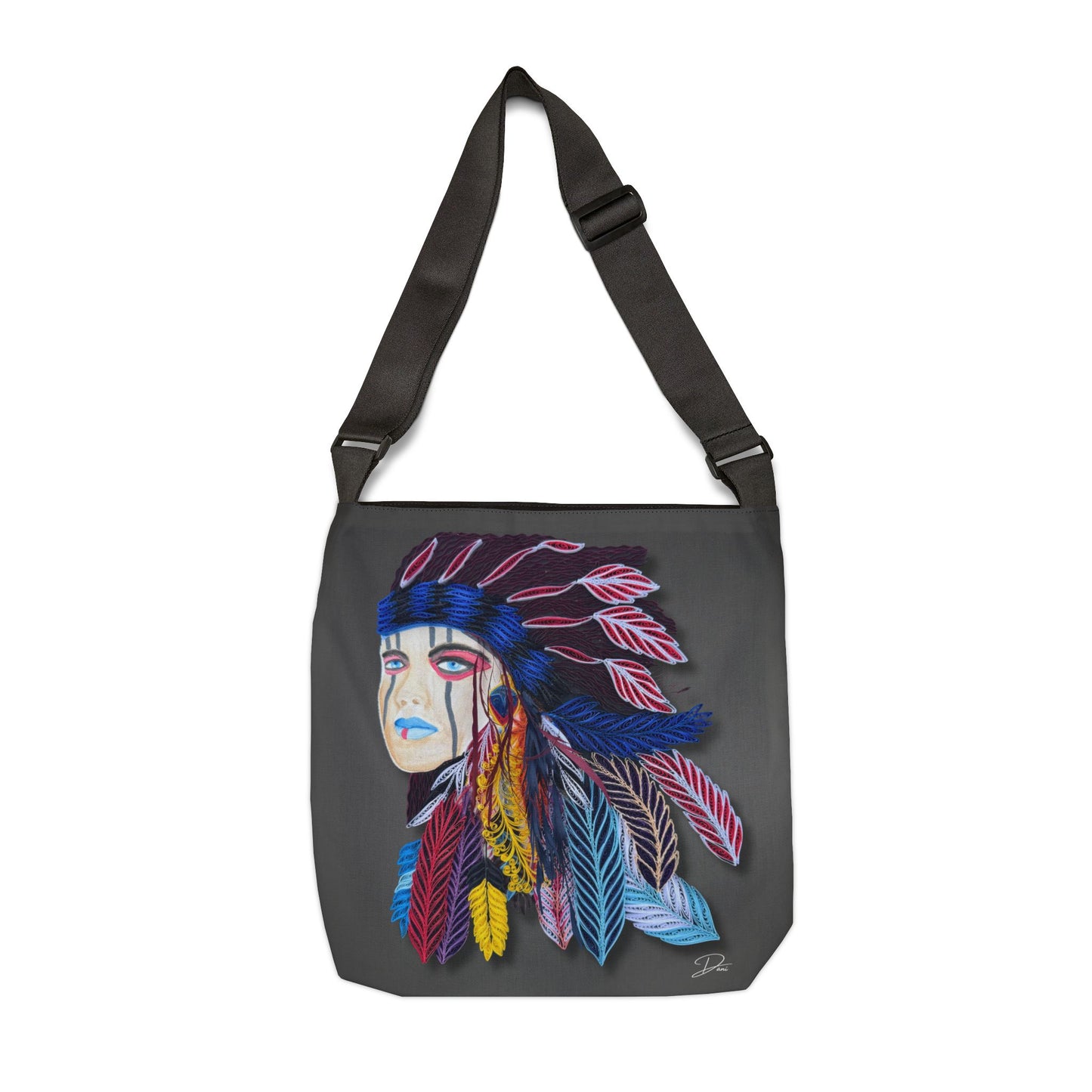 Warrior Survivor Adjustable Tote Bag