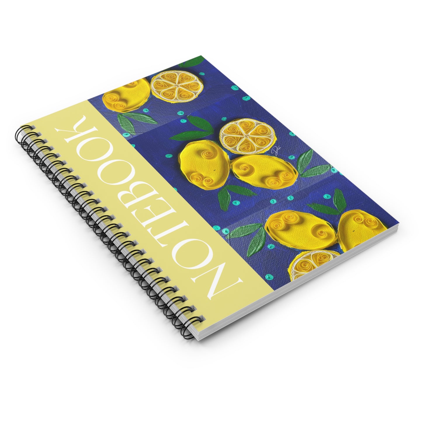 Life Gives You Lemons Spiral Notebook - Ruled Line