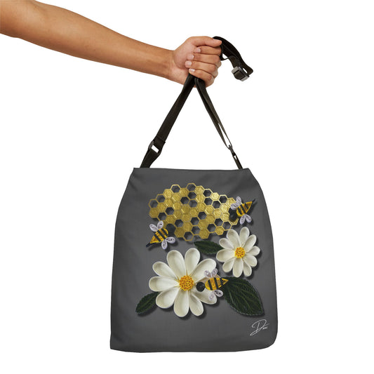 Sweet As Can Bee Adjustable Tote Bag