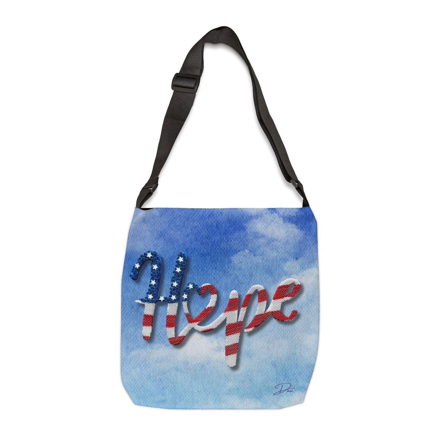 Hope in US Adjustable Tote Bag