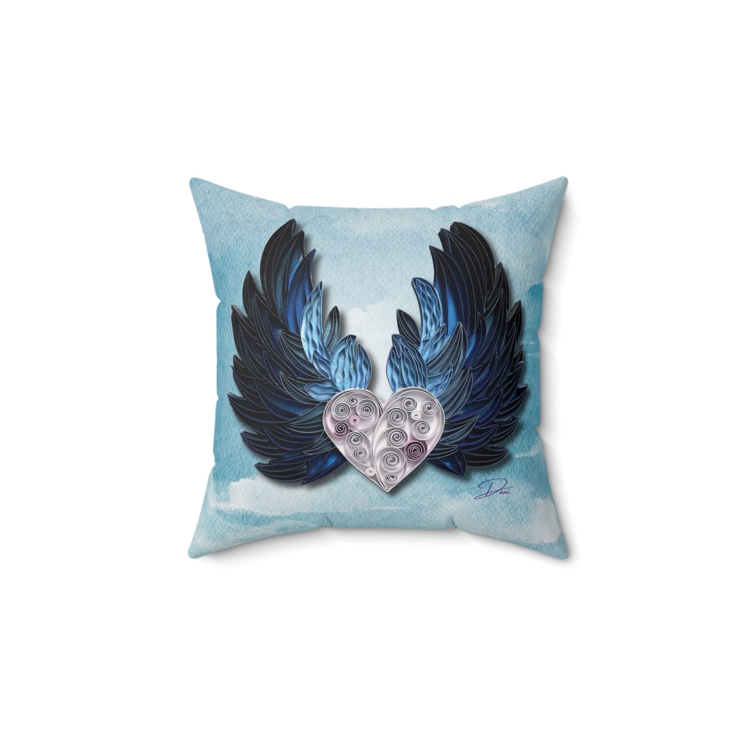 Alas De Dulce Square Pillow