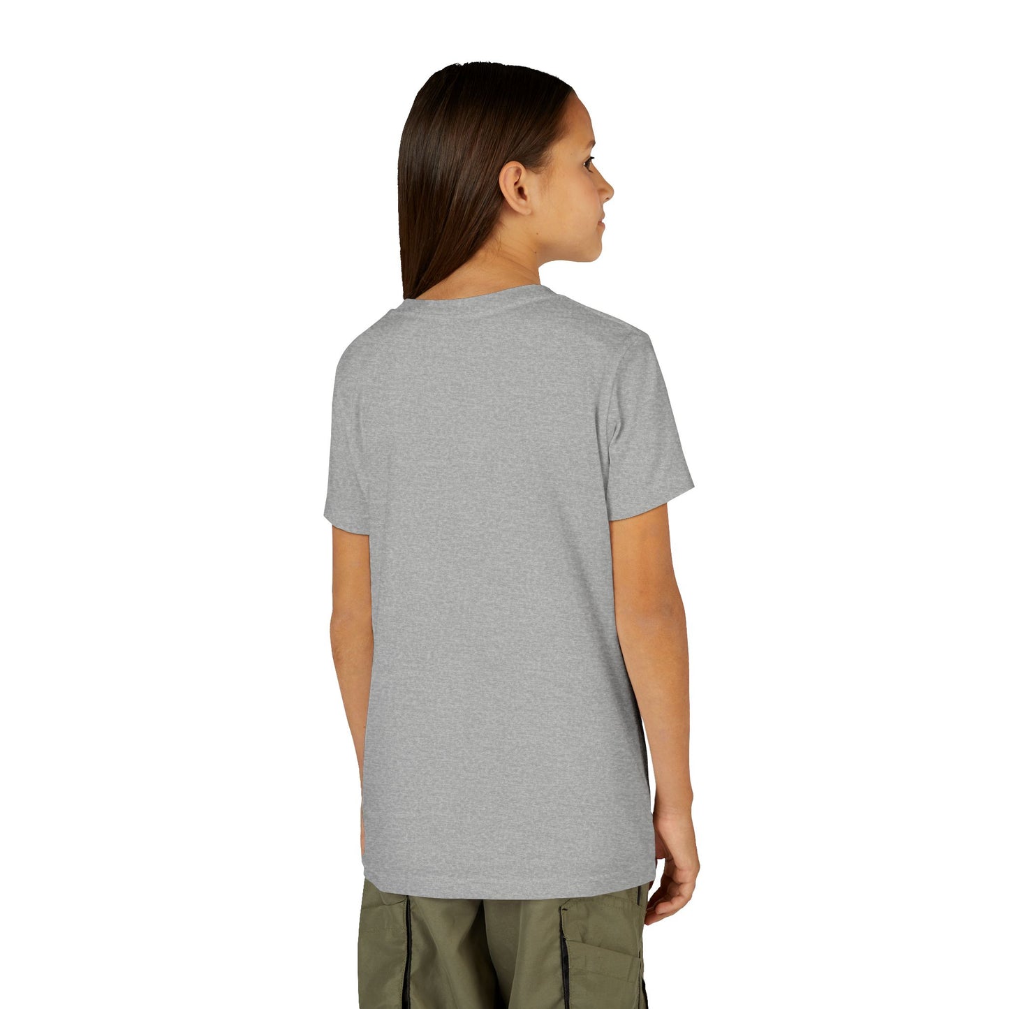 Twist Of Violet Youth Short Sleeve Tee - Floral Design for Girls