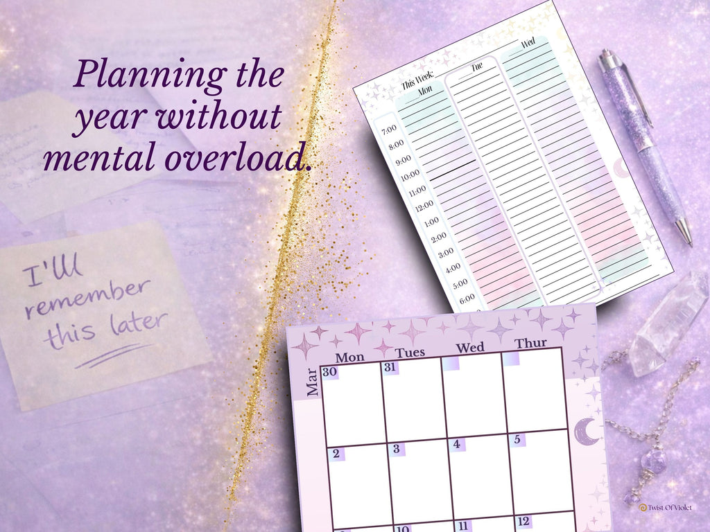 2026 Printable Planner - Magic Within Daily Rhythms & Home Flow